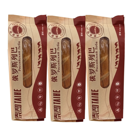 新疆泰和食品原味黑麦列巴粗粮核桃仁坚果俄罗斯大列巴早餐面包邮