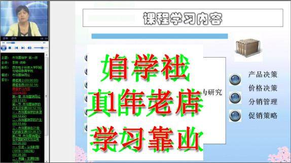 市场营销38讲西电视频吴建安