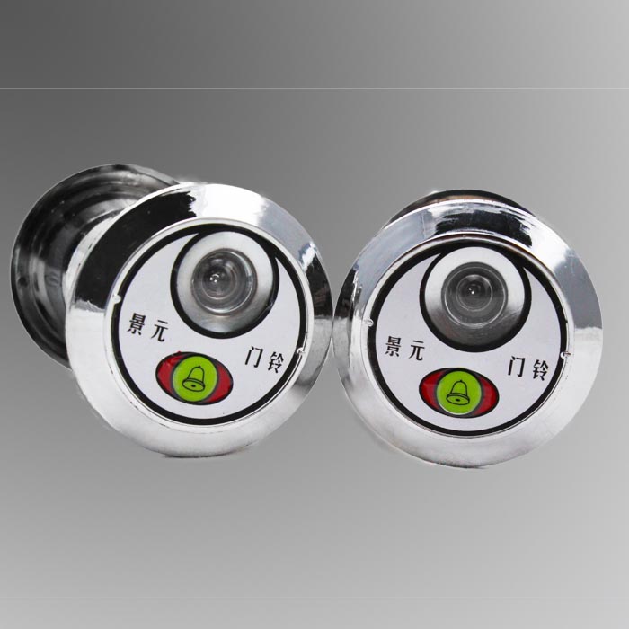 景元门铃防盗门一体门铃猫眼二合一家用大门门镜JY5-8通用型