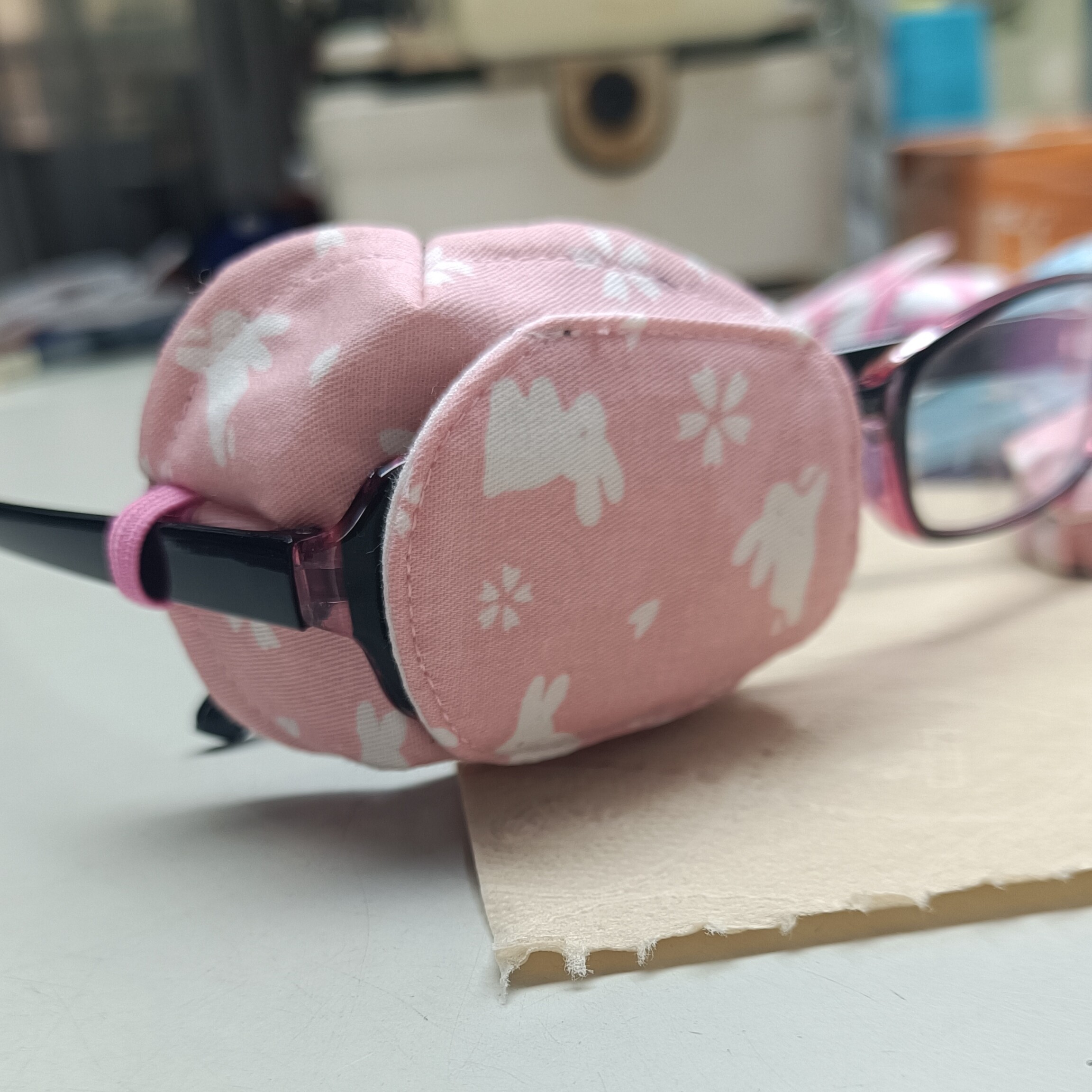 儿童弱视眼罩单眼视力矫正眼贴遮光斜视眼镜罩立体全遮盖夏季轻薄