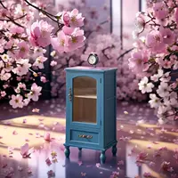 Синий, маленький, 45×35×88см