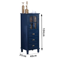 Синий, 40×35×104см