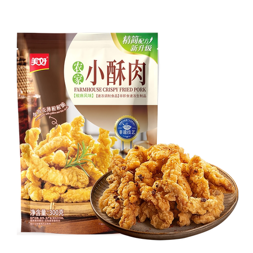 美好简配方小酥肉300g*4加热即食
