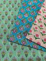 Domestic printed cotton handcrafted tabletop printed Xinjiang long-staple cotton base fabric, Class A skin-friendly cotton, width 1.35 meters thumbnail 4