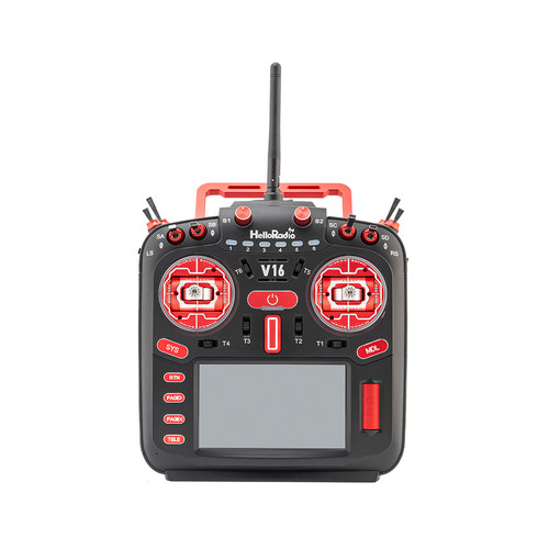 HelloRadio V16多协议遥控器兼容FPV高频头EDGETX触摸屏FPV穿越机