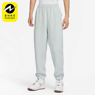 耐克男子透气刺绣logo运动长裤