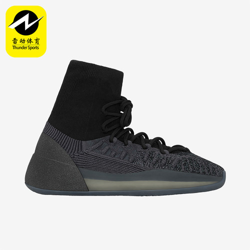 Adidas/阿迪达斯正品YZY BSKTBL KNIT情侣款高帮运动鞋HQ6762