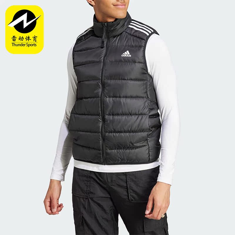 阿迪达斯正品男子羽绒马甲