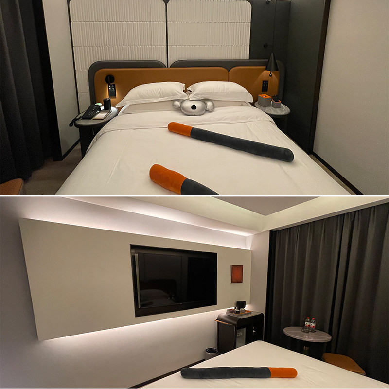 酒店标间套间全套专用床民宿公寓旅馆宾馆单间双人床舒适简约家具