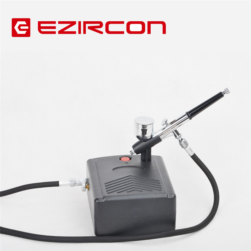 军事模型上色喷漆气泵喷笔神高达