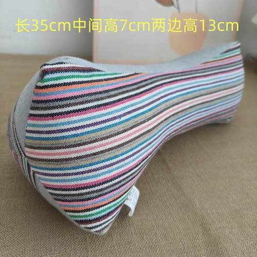 天然荞麦壳养生枕颈椎枕缓解疲劳老粗布