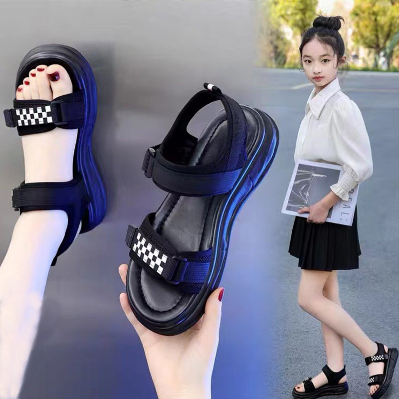 夏季运动仙女风女轻便凉鞋图片
