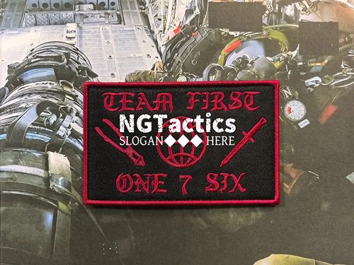 One_7_six Team First Patch “团队第一补丁” 士气章 魔术贴章