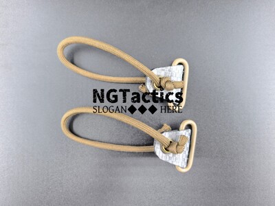 【NGTactics/RUBBERBAND】进口材质Tegirs复合板材固定带连接器。