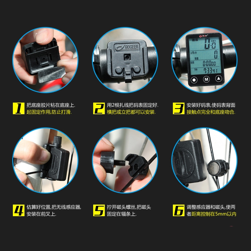 Tableau de bord vélo BOGEER - Ref 2439451 Image 3