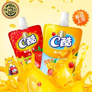 16.9元包邮 徐福记 C的酷可吸果冻660g*2袋