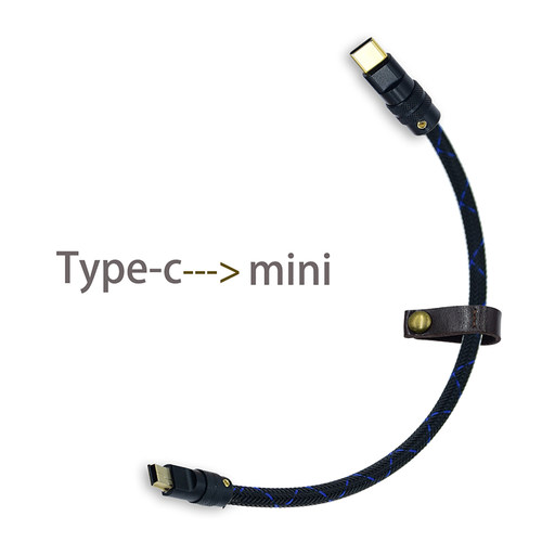 otg解码器type-c转mini声卡tepy数据线适用于安卓手机ipad mini