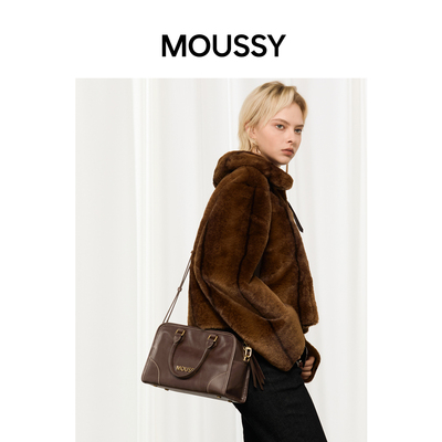 MOUSSY大容量单肩手提斜跨包