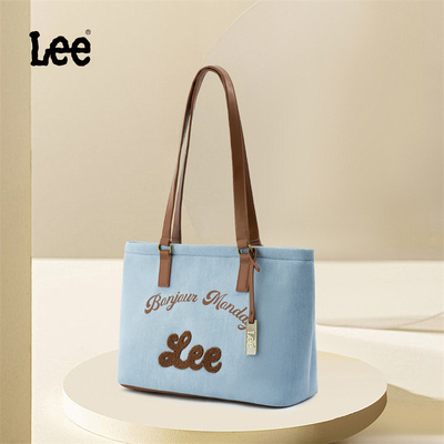 Lee新款通勤托特包单肩包