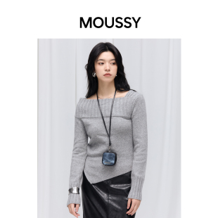 MOUSSY Chic系列零钱包挂脖项链女士耳机钥匙收纳小包 Geek