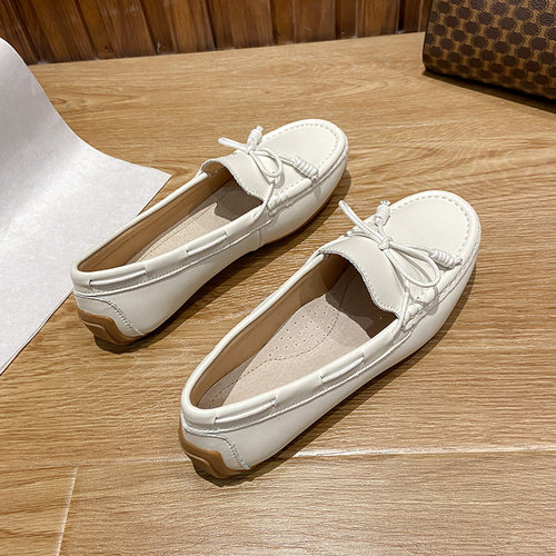 平底单鞋休闲一脚蹬孕妇鞋