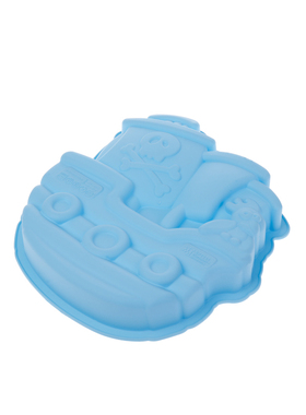 意大利进口Silikomart西丽家海盗船饼干蛋糕模蓝色硅胶烘焙模具