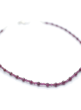 手工半宝石女士40cm天然项链