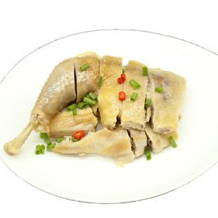 江南美食万三盐水鸡300克口水鸡咸水鸡白斩鸡卤味鸡肉熟食特产