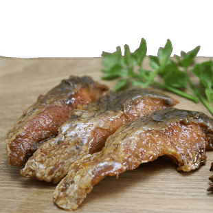 周庄万三食品万三爆鱼酥鱼200克下酒菜小菜卤味熟食炸鱼零食