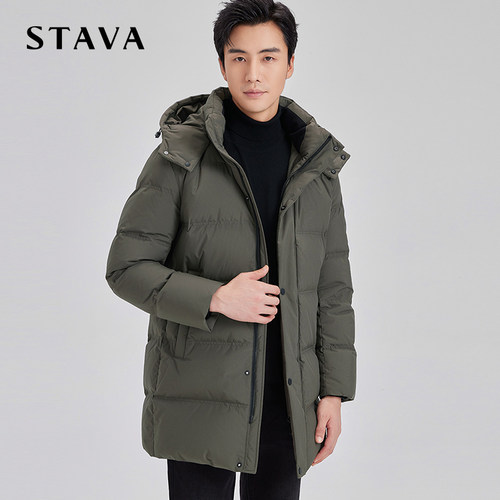 冬季新款商务休闲羽绒服