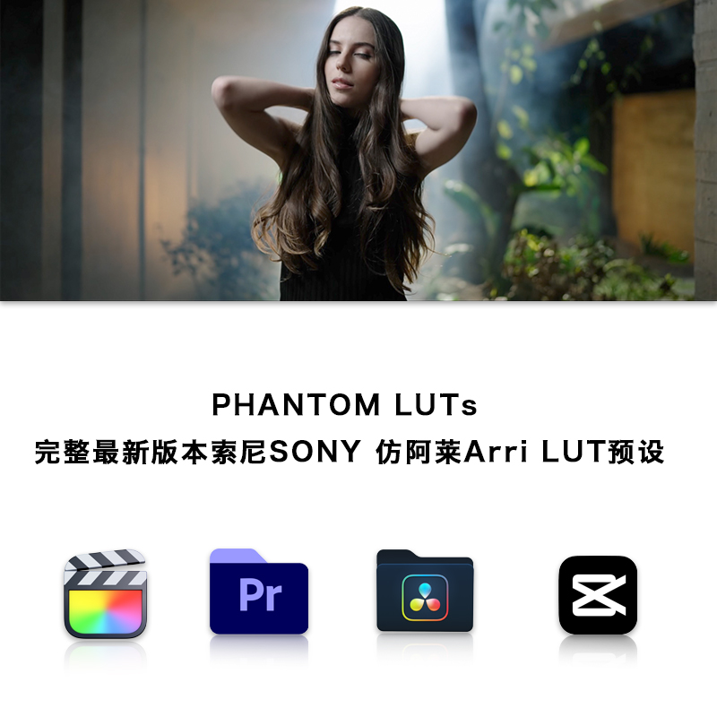 PHANTOM LUTs – 索尼SONY 仿阿莱Arri LUT预设 完整最新版本