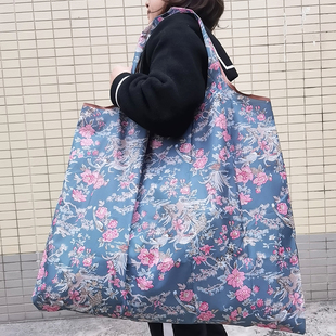 冬天放羽绒服外套袋子厚棉衣包购物袋超大号被子包便携折叠衣服包