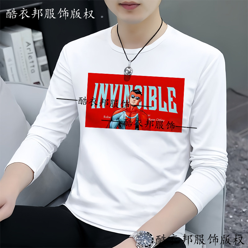 春秋款无敌少侠人物头像表情包周边动漫长袖t恤衫学生装上衣衣服