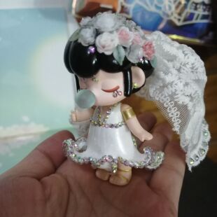 rolife若来囡茜东方灵瑞与子成今夕何夕秘密花园国风婚纱改娃