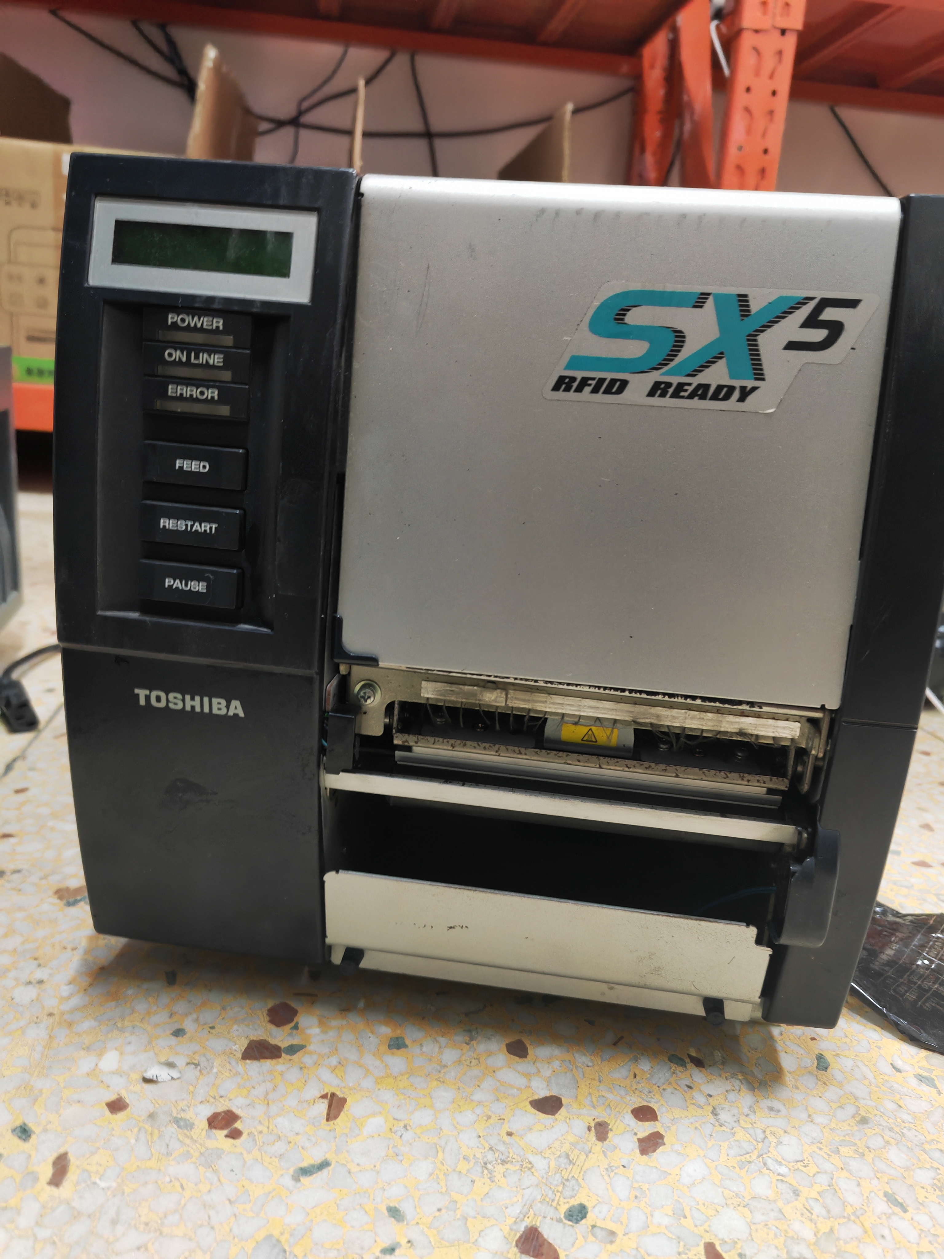 Toshiba东芝sx5t条码打印机原装拆机配件打印头主板电源马达胶辊