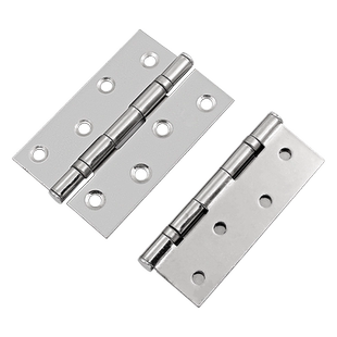 4个装加厚不锈钢合页轴承铰链房门转轴合页木门老式折叠活页配件