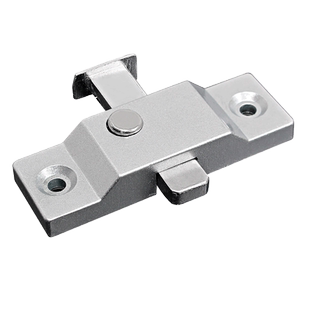 无框阳台窗户弹簧自动插销锁老式推拉门窗锁扣卫生间玻璃移门插销