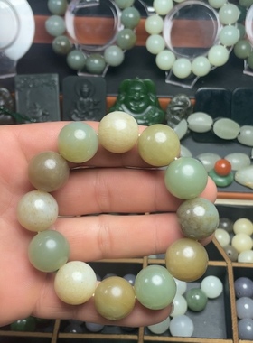 和田玉多宝手串18mm