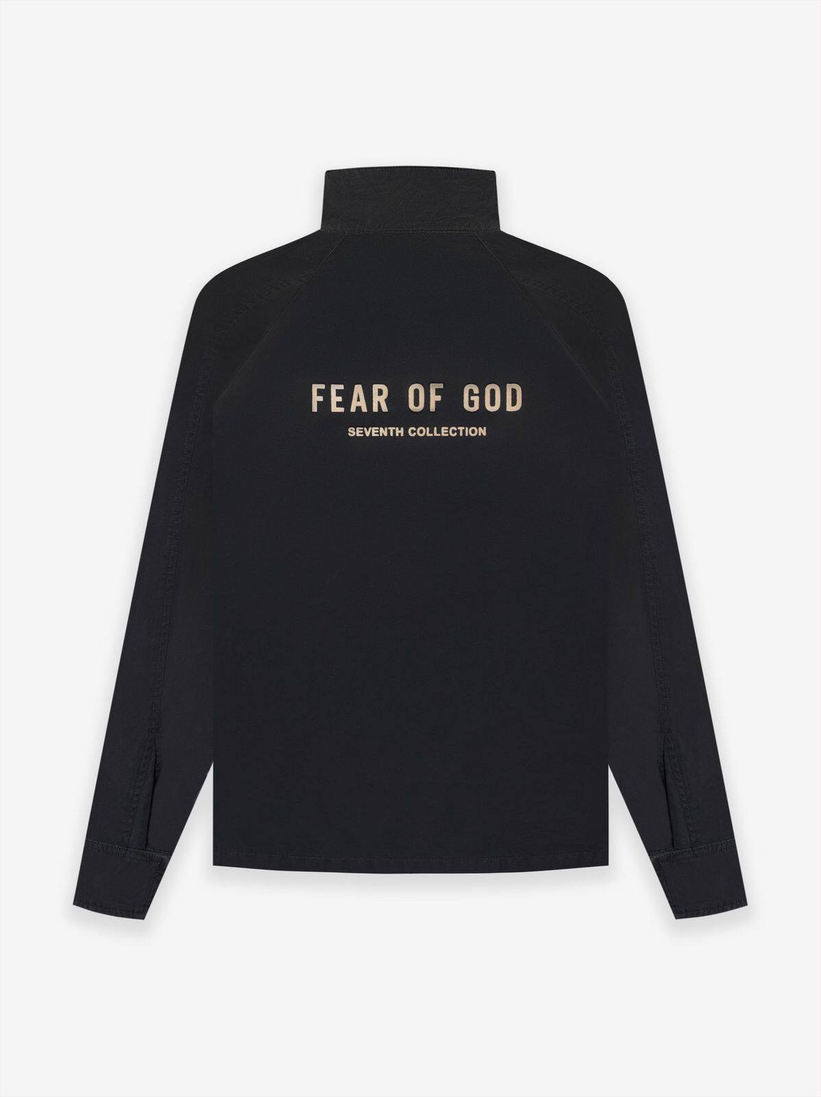 fear of god 7th fog 主线第七季植绒做旧高街立领拉链夹克外套