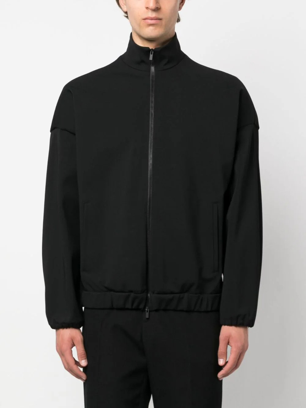 fear of god eternal fog 主线拉链立领夹克 纤维外套 字母凸印