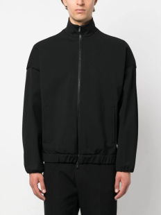 ETERNAL GOD FOG 主线拉链立领夹克 字母凸印 FEAR 纤维外套