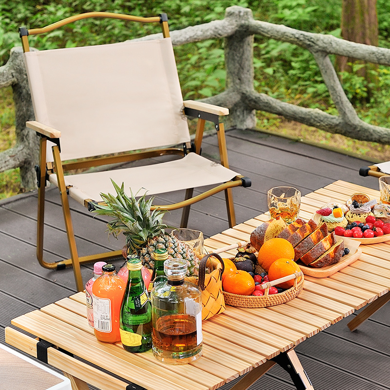 户外露营便携折叠椅子克米特椅靠背沙滩椅午休躺椅小凳子懒人躺椅