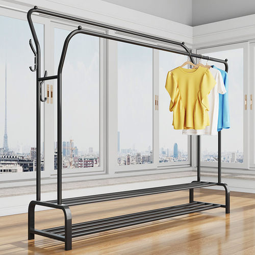 晾衣架落地宿舍出租房可移动