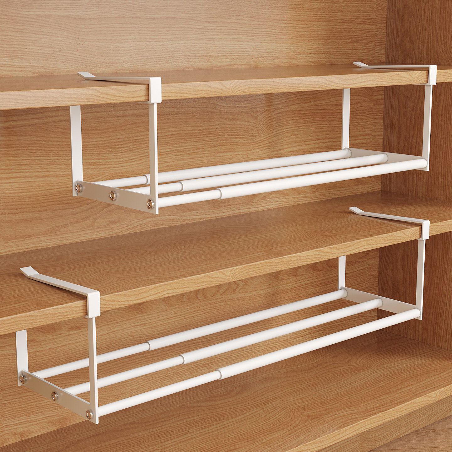 鞋柜分层隔板可伸缩省空间鞋子收纳神器双层鞋托架子大容量租房用,收纳整理,鞋子收纳架,淘宝优惠券,粉丝福利购,淘宝优惠卷