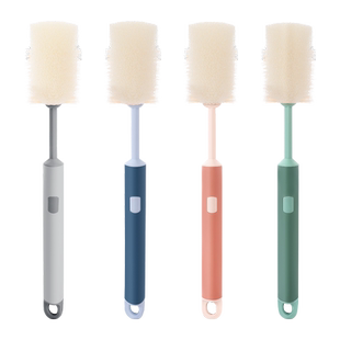 丝瓜瓤杯刷洗杯子神器水杯清洁长柄洗奶瓶小刷子刷死角去茶渍海绵