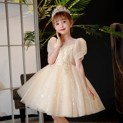 幼儿园毕业典礼礼服女童公主裙