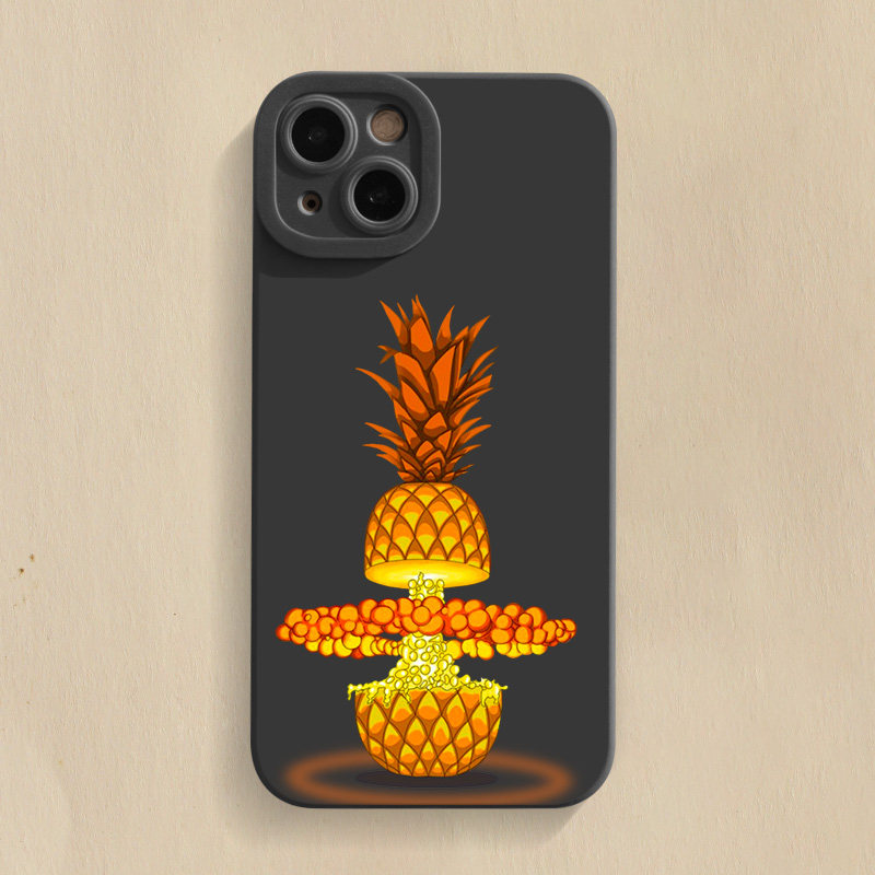 菠萝大爆炸iPhone17手机壳苹果16Promax套15新款13硅胶12全包11防摔x创意个性xr小众趣味xs原创设计8plus适用,3C数码配件,手机保护套/壳,淘宝优惠券,粉丝福利购,淘宝优惠卷