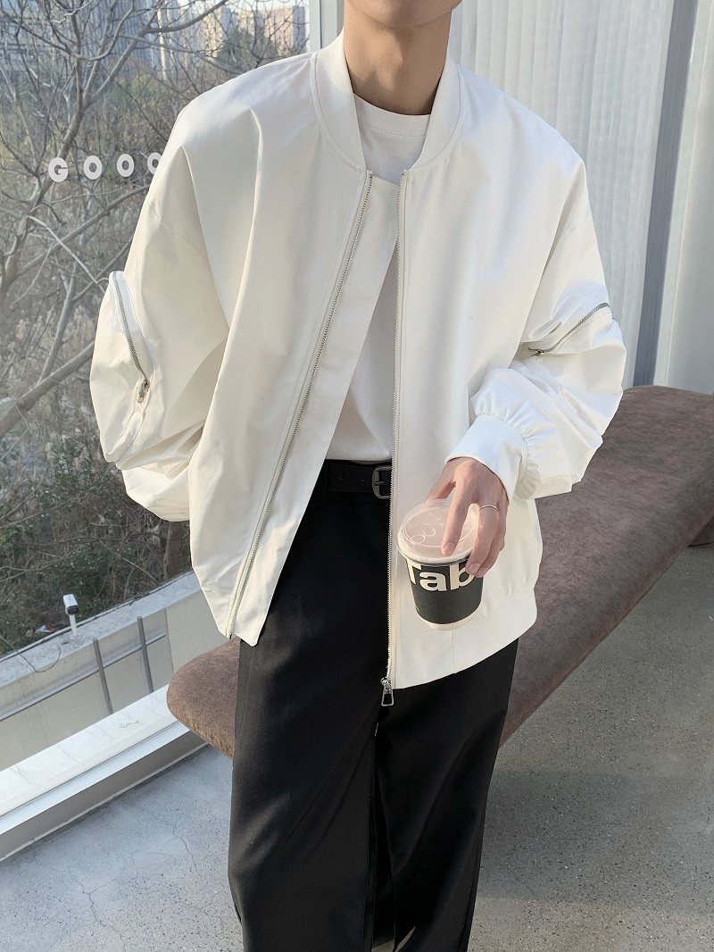24立体双口袋韩式痞帅慵癞风长袖外套XZ507-1WT5001P105大货备,女装短外套,星座507-1