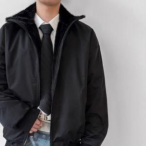 龙锦貂双面穿刺绣夹克宽松皮草外套XZ507-1 MY8022 P105 大货备，男装夹克，星座507-1