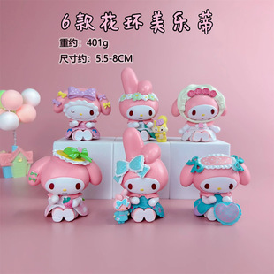 过年不打烊手狼人杀库洛米手办女巫预言家动漫公仔模型摆件